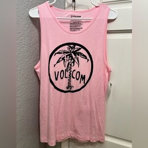 Volcom NWT palm tree tank top